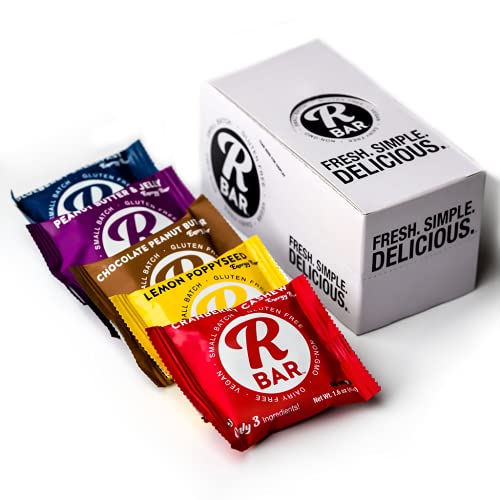 Rbar Energy Variety Box Bars Plant-Based 10X 1.6Oz
