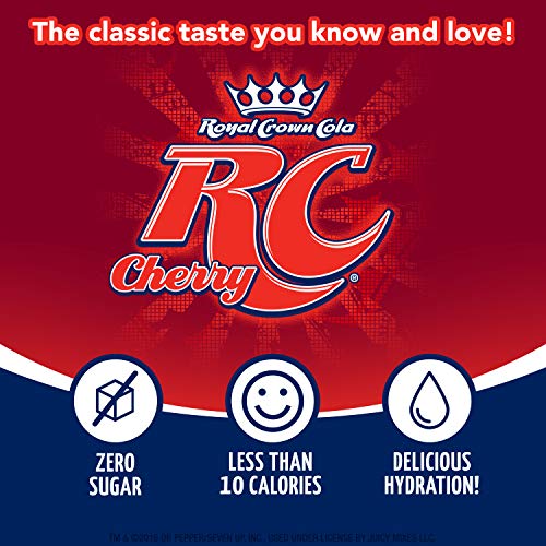 Rc Cola, Cherry Cola– Powder Drink Mix - 12 Boxes, 72 Sticks – Rc Cola, Cherry Cola– Powder Drink Mix - 12 Boxes, 72 Sticks –