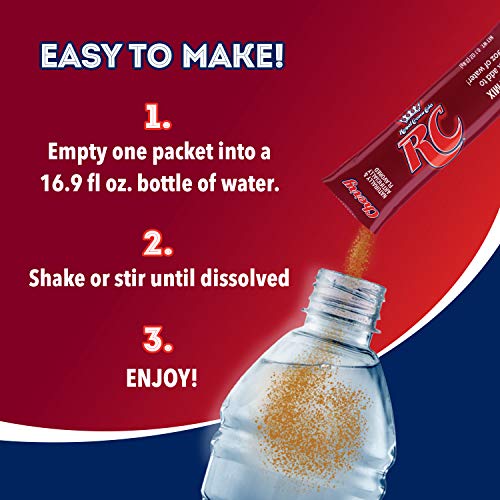 Rc Cola, Cherry Cola– Powder Drink Mix - 12 Boxes, 72 Sticks – Rc Cola, Cherry Cola– Powder Drink Mix - 12 Boxes, 72 Sticks –
