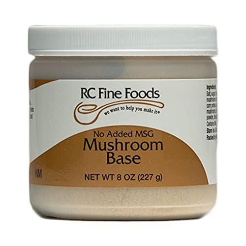 Rc Fine Foods Mushroom Base, 12 Oz. Makes 5 Gallons Of Mushroom