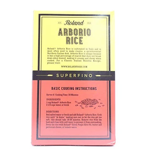 Roland Arborio Superfino Risotto Rice Imported From Italy 2 Pack