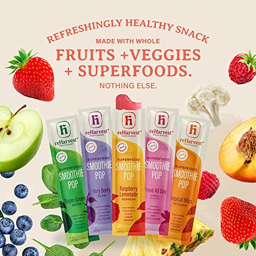 Re-Harvest Provisions Smoothie Pops | Tropical Bliss Recover All...