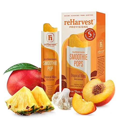 Re-Harvest Provisions Smoothie Pops | Tropical Bliss Recover All...