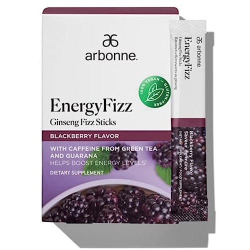 Arbonne Energy Fizz Sticks - BlackBerry - Box of 30 Arbonne Energy Fizz Sticks - BlackBerry - Box of 30