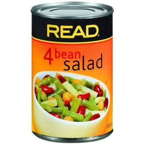 Read Ready-To-Eat Classic 4 Bean Salad 1 15 Oz Can