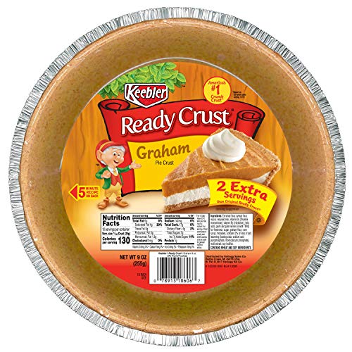 Ready Crust Graham 10-Inch Pie Crust, 9-Ounce Packages Pack O