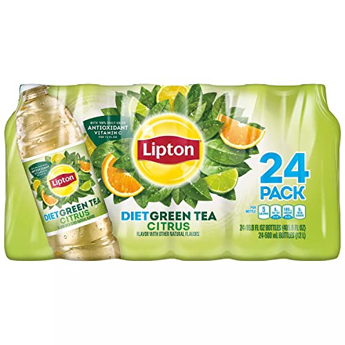 Diet Green Iced Tea - Citrus Flavor With Other Natural Flavors -...