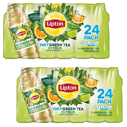 Diet Green Iced Tea - Citrus Flavor With Other Natural Flavors -...