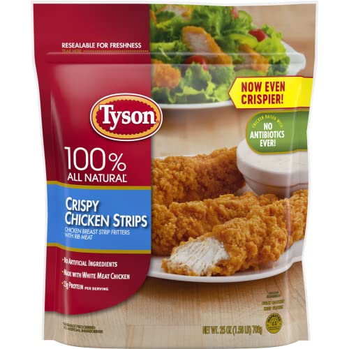 Tyson All natural Perfectly Crispy Chicken Breast Strips with Ri...