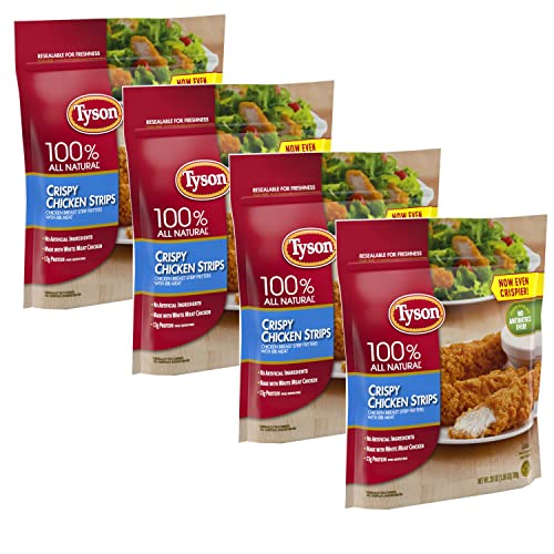 Tyson All natural Perfectly Crispy Chicken Breast Strips with Ri...