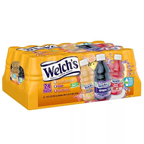 Welchs Variety Pack - Orange Pineapple, Grape and Fruit Punch -...