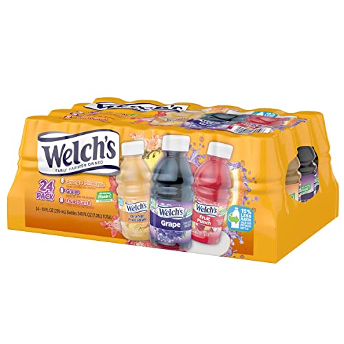 Welchs Variety Pack - Orange Pineapple, Grape and Fruit Punch -...