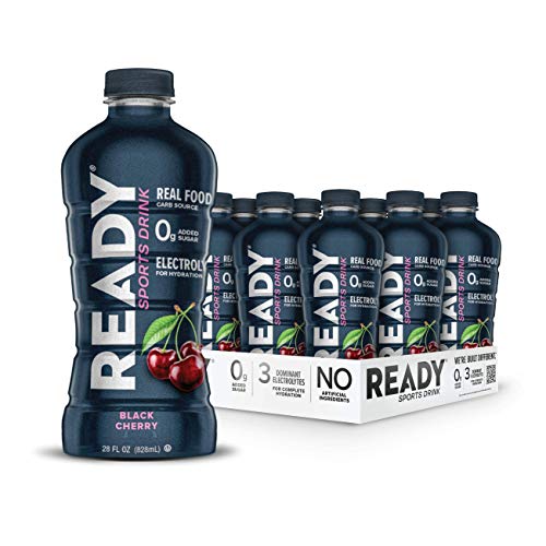 Ready Sports Drink, Electrolyte Blend with B Vitamins and No Add...