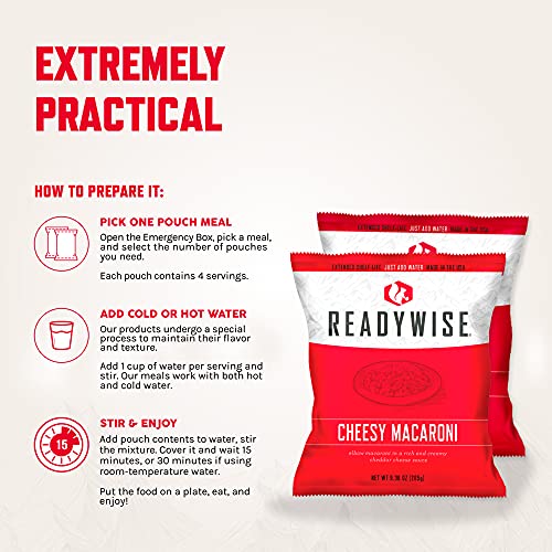 Wise Company, Emergency Freeze-Dried Food And Drink Supply, 72 H Wise Company, Emergency Freeze-Dried Food And Drink Supply, 72 H