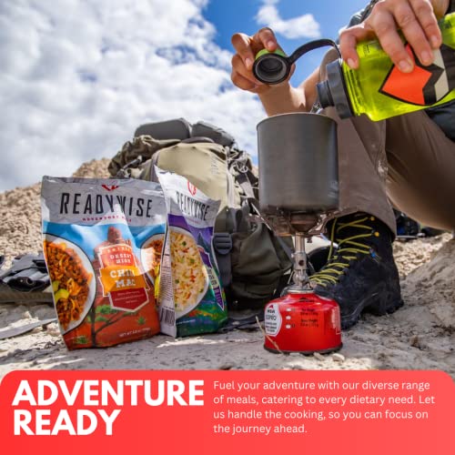 ReadyWise Outdoor Chili Mac with Beef, Freeze-Dried Backpacking ...