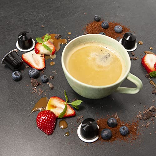 Mixed Variety Pack for Nespresso | 100 Test Winning Aluminum Cap...