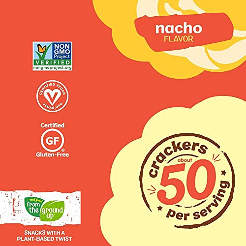 Real Food From The Ground Up Cauliflower Crackers - 6 Pack Sea