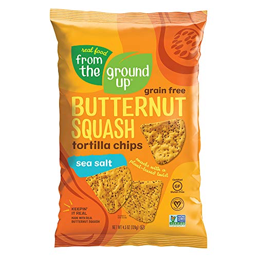 Real Food From The Ground Up Tortilla Chips 6 Pack Sea Salt,