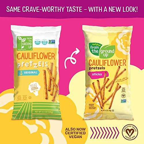 Real Food From The Ground Up Vegan Pretzels, Gluten Free, Non-Gm