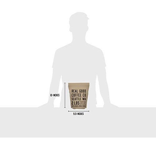 Real Good Coffee Co Whole Bean Coffee, Usda Certified Organic Da