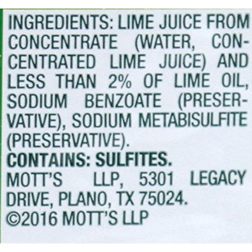 Real Lime Juice 1 Gallon 100% Lime Juice