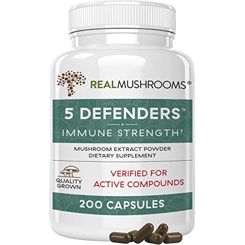 Chaga, Shiitake, Maitake, Turkey Tail, &Amp; Reishi Mushroom - 5 Def