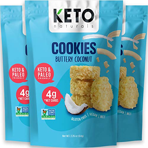 Keto Cookies - With Fat Burning Mct Buttery Coconut - Low Carb