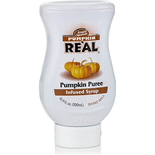 Pumpkin Reàl, Pumpkin Spice Puree Infused Syrup, 16.9 Fl Oz Sque