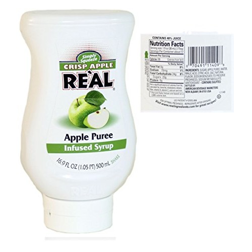 Reàl Fruit Infused Flavoring Syrup Variety - Strawberry, Raspber