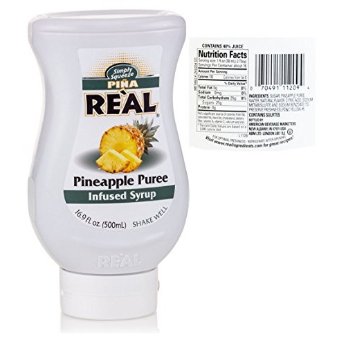 Reàl Tropical Fruit Infused Flavoring Syrup Variety - 2X Coco, M