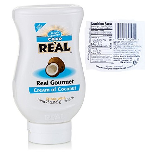 Reàl Tropical Fruit Infused Flavoring Syrup Variety - 2X Coco, M