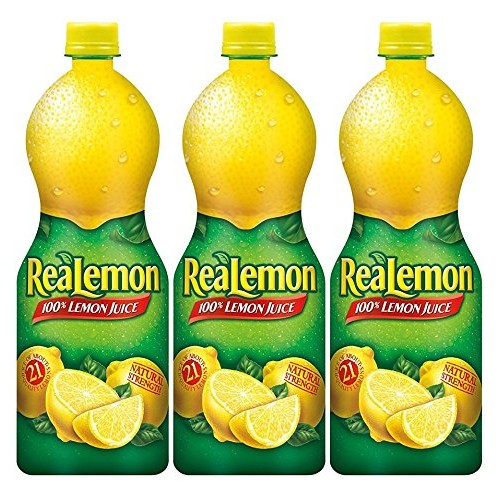 Realemon Lemon Juice - 32 Oz, Pack Of 3