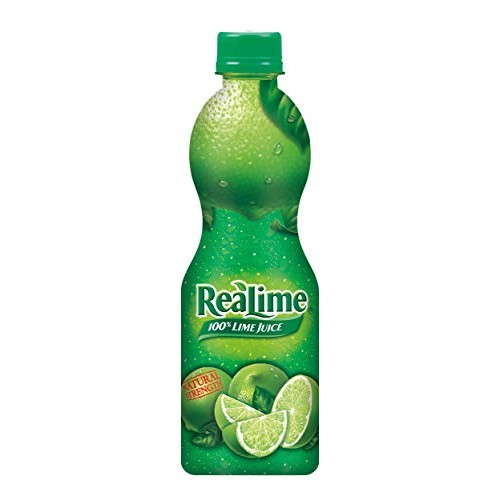 Realime 100% Lime Juice, 8 Fluid Ounce Bottle