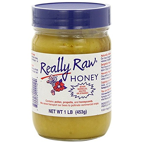Really Raw Honey 1 Pound Jar 2 Pack