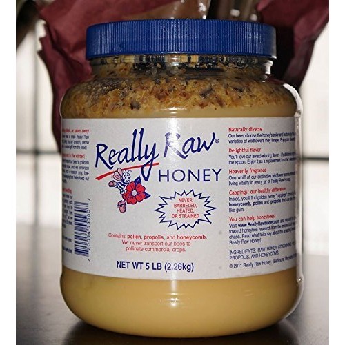 Really Raw Honey 5 Pound Jar