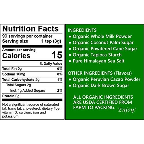 Realorganics Pure &Amp; Simple - Powdered, Coffee Creamer / 100% C