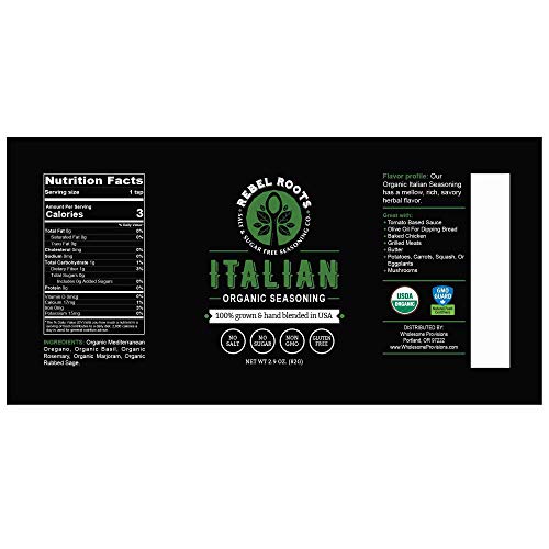 Usda Organic Salt Free Seasoning, No Salt Seasoning, Non-Gmo Cer