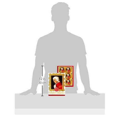Reber Mozart Kugel 6 Piece Portrait Box, 4.2 Ounce
