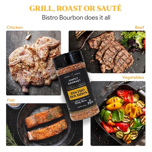 Bistro Bourbon Spice | Recipe in a Bottle | Premium Blend Spice ...