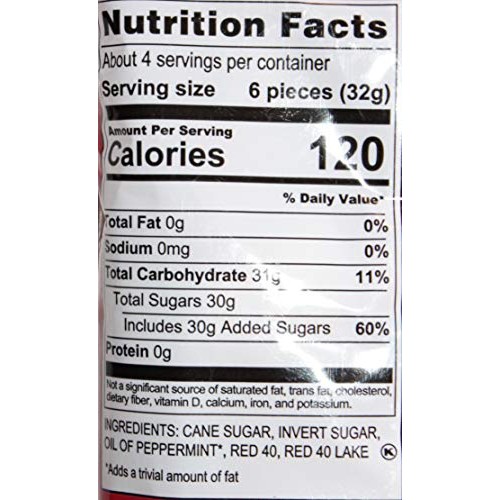 Red Bird 1 Bag Peppermint Candy Puffs - The Original Melt Away...