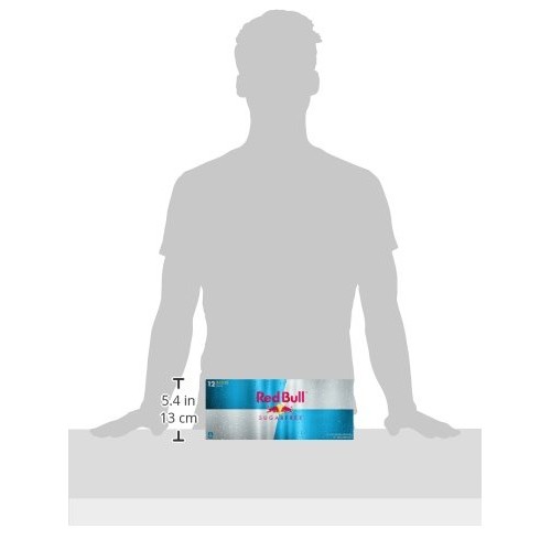 Red Bull Sugarfree, Energy Drink, 8.4 Fl Oz Cans, 12 Pack