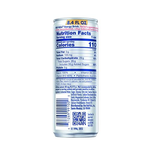 Red Bull Energy Drink, 8.4 Fl Oz 24 Count