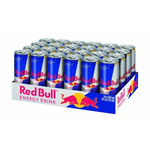 Red Bull Energy Drink, 8.4 Oz, 24-Count Pack Of 8