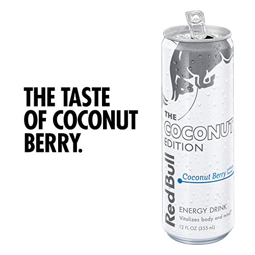 Red Bull Energy Drink, Coconut Berry, 12 Fl Oz 24 Count, Cocon