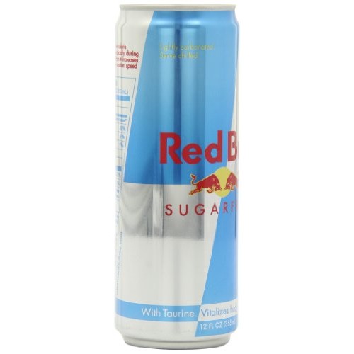 Red Bull Energy Drink, Sugar Free, 12 Fl Oz