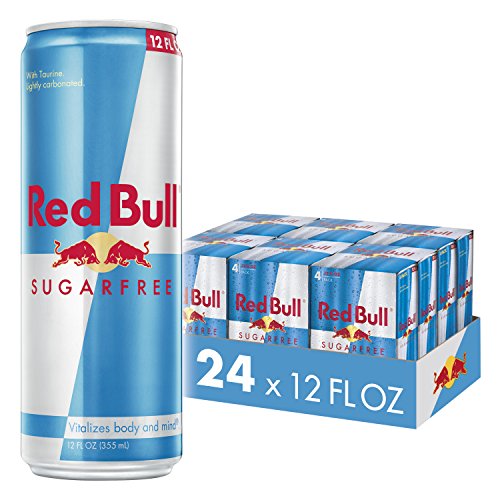 Red Bull Energy Drink, Sugar Free, Sugarfree, 12 Fl Oz 24 Count
