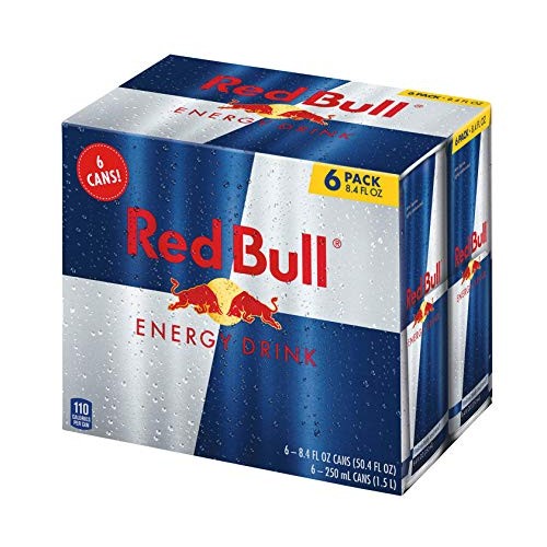 Red Bull Red Bull Energy Drink 6 Count Of 8.4 Fl Oz Cans 50.4