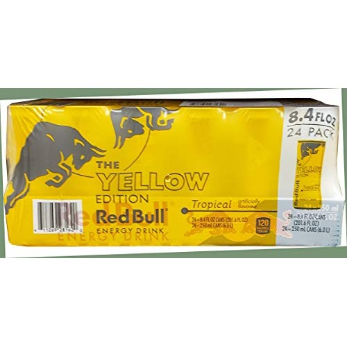 Red Bull Red Bull Yellow Energy Drink 24 Pack 8.4 Fl Oz Net Wt