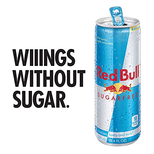 Red Bull Sugar Free Energy Drink, 20 Fl Oz 12 Count