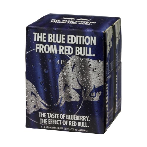 Red Bull The Blue Edition Energy Drink - 4 Ct